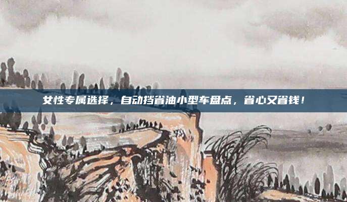 女性专属选择，自动挡省油小型车盘点，省心又省钱！