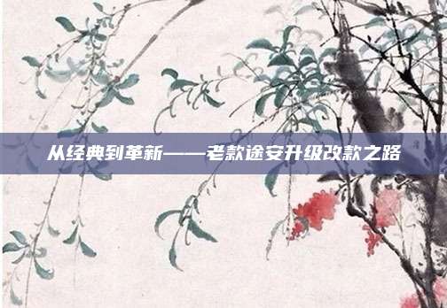 从经典到革新——老款途安升级改款之路