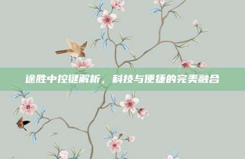 途胜中控键解析，科技与便捷的完美融合