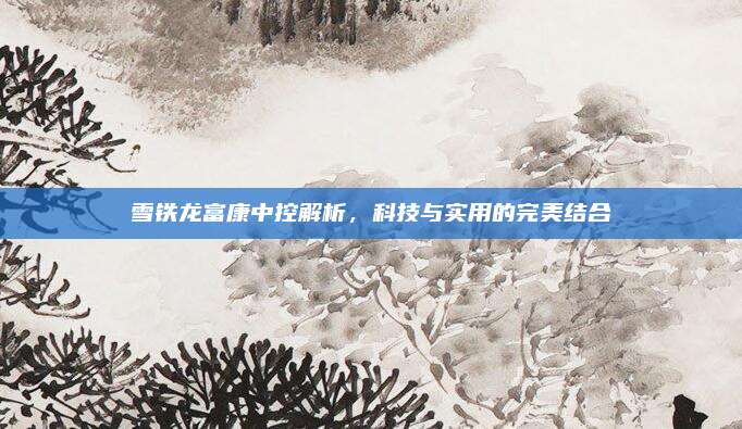 雪铁龙富康中控解析，科技与实用的完美结合