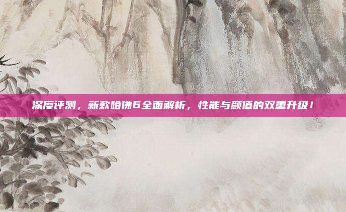 深度评测，新款哈佛6全面解析，性能与颜值的双重升级！