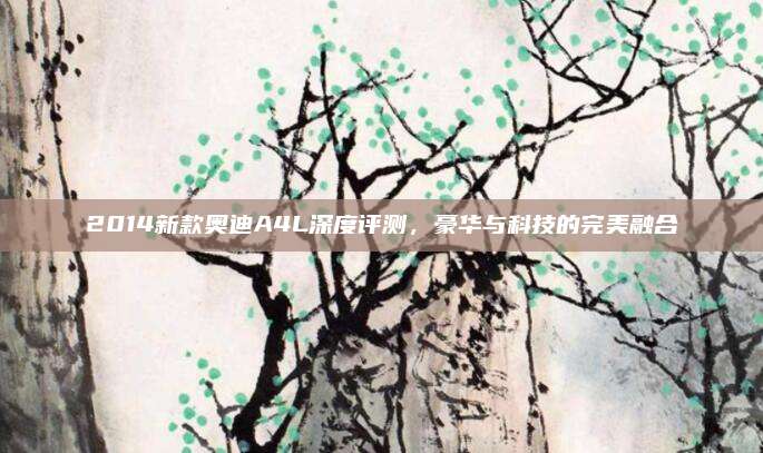 2014新款奥迪A4L深度评测，豪华与科技的完美融合