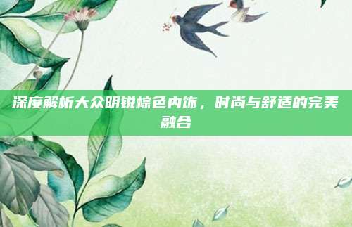 深度解析大众明锐棕色内饰，时尚与舒适的完美融合