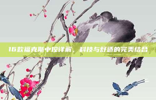 16款福克斯中控详解，科技与舒适的完美结合