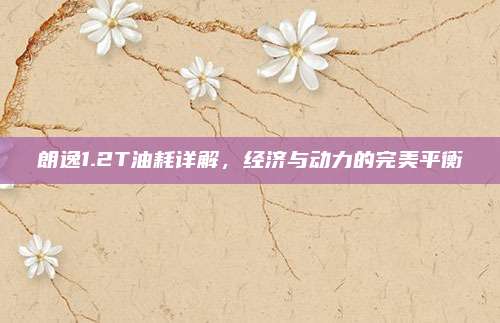 朗逸1.2T油耗详解，经济与动力的完美平衡