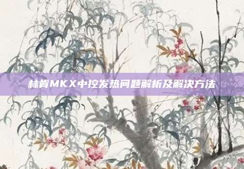 林肯MKX中控发热问题解析及解决方法