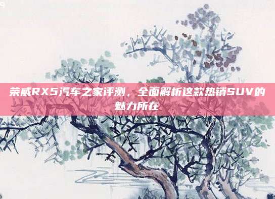 荣威RX5汽车之家评测，全面解析这款热销SUV的魅力所在