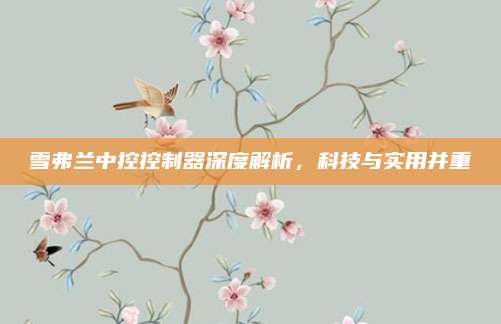 雪弗兰中控控制器深度解析，科技与实用并重