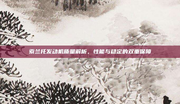 索兰托发动机质量解析，性能与稳定的双重保障