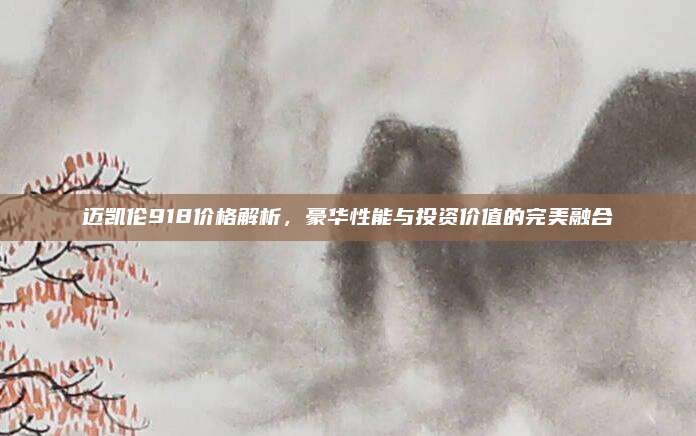 迈凯伦918价格解析，豪华性能与投资价值的完美融合