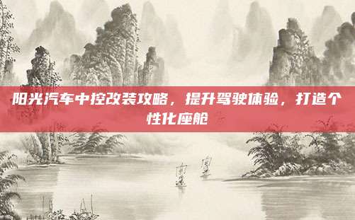 阳光汽车中控改装攻略，提升驾驶体验，打造个性化座舱