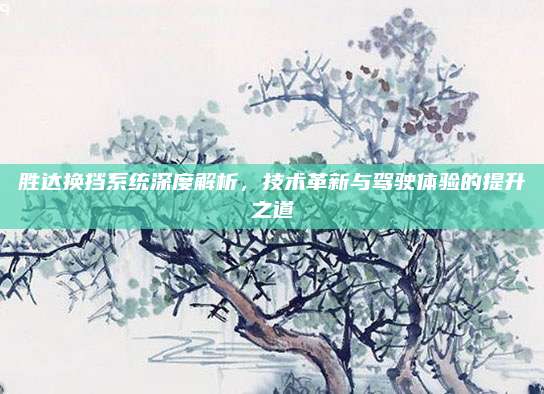 胜达换挡系统深度解析，技术革新与驾驶体验的提升之道