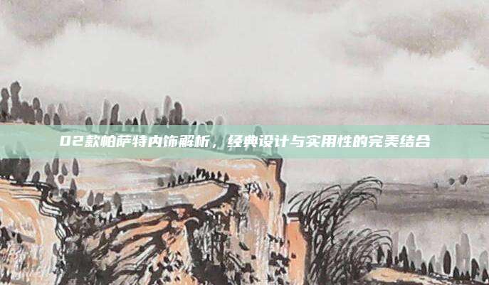 02款帕萨特内饰解析，经典设计与实用性的完美结合