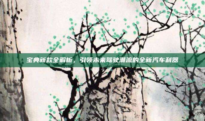 宝典新款全解析，引领未来驾驶潮流的全新汽车利器