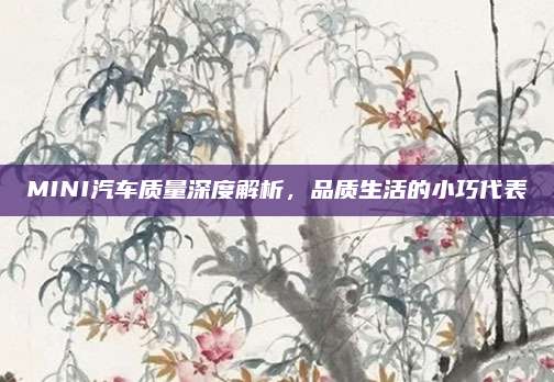 MINI汽车质量深度解析，品质生活的小巧代表