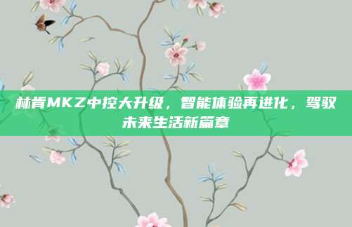 林肯MKZ中控大升级,智能体验再进化,驾驭未来生活新篇章