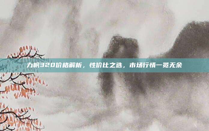 力帆320价格解析,性价比之选,市场行情一览无余