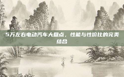 5万左右电动汽车大盘点,性能与性价比的完美结合