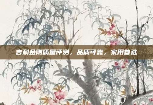 吉利金刚质量评测,品质可靠,家用首选