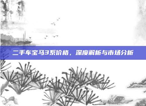 二手车宝马3系价格,深度解析与市场分析