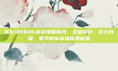 沃尔沃S60L新款谍照曝光，全新设计，实力升级，豪华轿车市场再添新宠