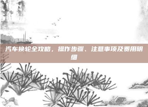 汽车换轮全攻略,操作步骤、注意事项及费用明细