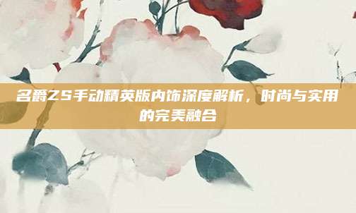 名爵ZS手动精英版内饰深度解析,时尚与实用的完美融合