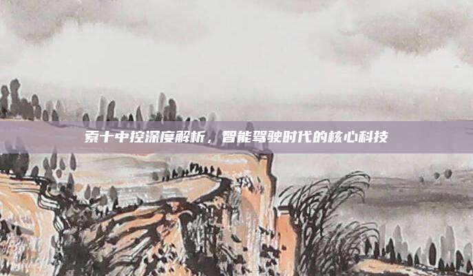 索十中控深度解析,智能驾驶时代的核心科技