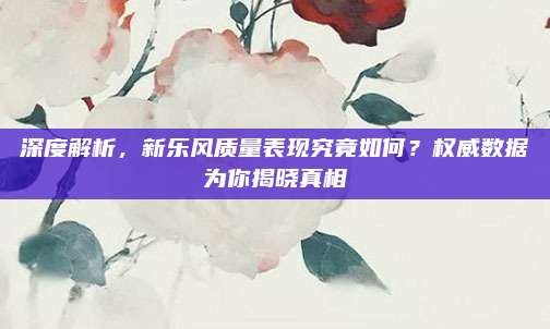 深度解析,新乐风质量表现究竟如何?权威数据为你揭晓真相