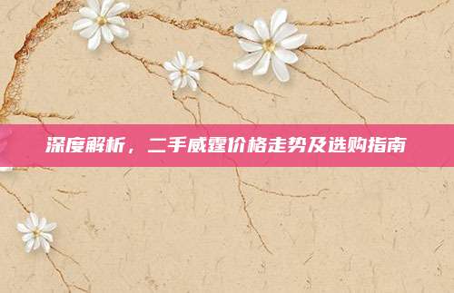 深度解析,二手威霆价格走势及选购指南
