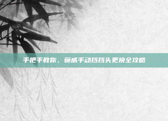 手把手教你，骊威手动挡挡头更换全攻略