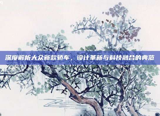 深度解析大众新款轿车，设计革新与科技融合的典范