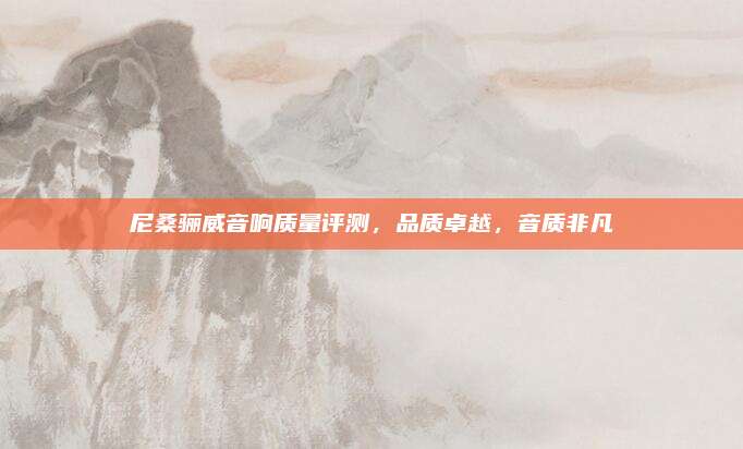 尼桑骊威音响质量评测，品质卓越，音质非凡