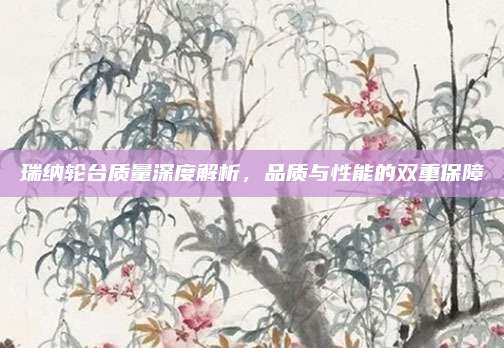 瑞纳轮台质量深度解析，品质与性能的双重保障
