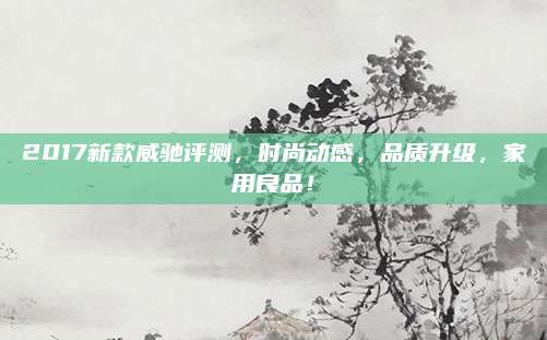 2017新款威驰评测,时尚动感,品质升级,家用良品!