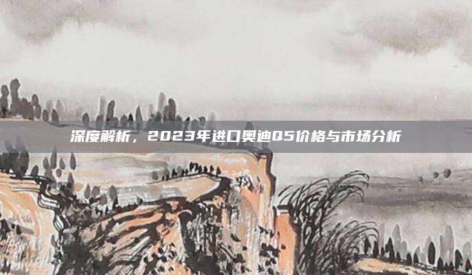 深度解析,2023年进口奥迪Q5价格与市场分析