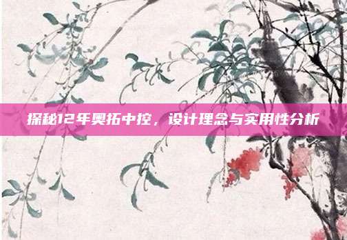 探秘12年奥拓中控,设计理念与实用性分析