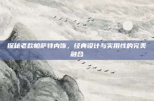探秘老款帕萨特内饰,经典设计与实用性的完美融合