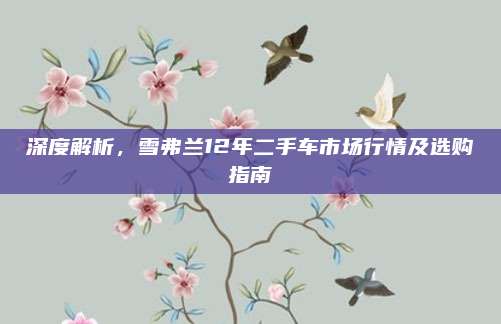 深度解析,雪弗兰12年二手车市场行情及选购指南