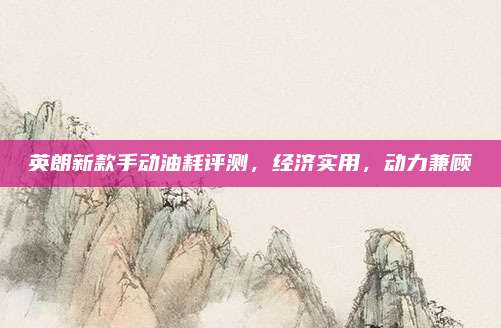 英朗新款手动油耗评测，经济实用，动力兼顾