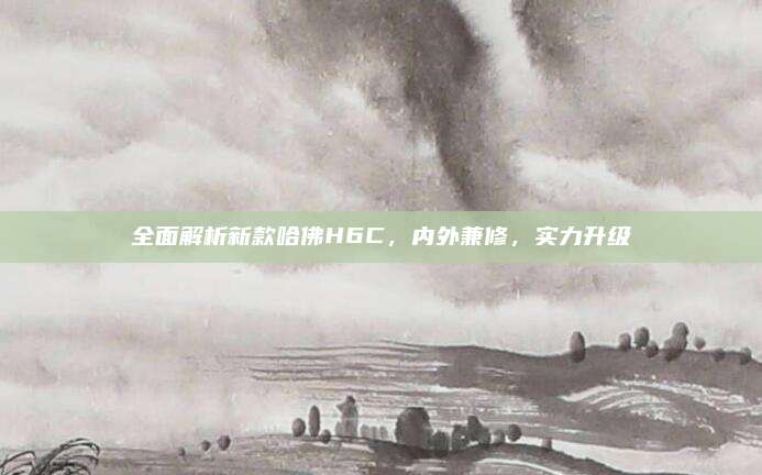 全面解析新款哈佛H6C,内外兼修,实力升级