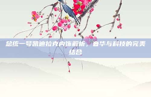 总统一号凯迪拉克内饰解析,奢华与科技的完美结合