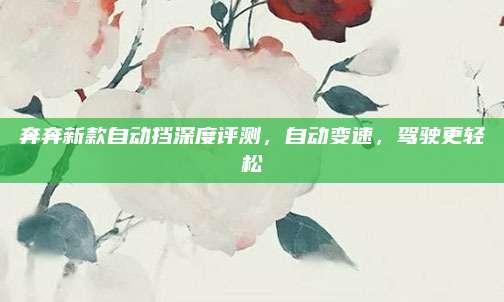 奔奔新款自动挡深度评测,自动变速,驾驶更轻松