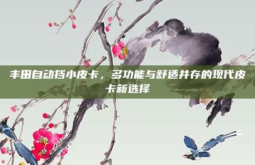 丰田自动挡小皮卡,多功能与舒适并存的现代皮卡新选择