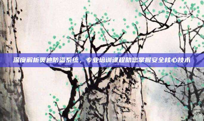 深度解析奥迪防盗系统，专业培训课程助您掌握安全核心技术