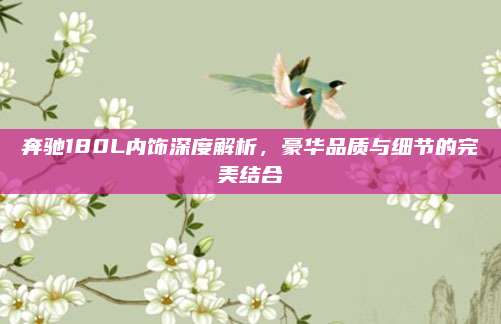 奔驰180L内饰深度解析,豪华品质与细节的完美结合