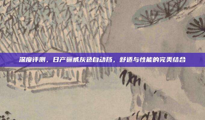 深度评测,日产骊威灰色自动挡,舒适与性能的完美结合