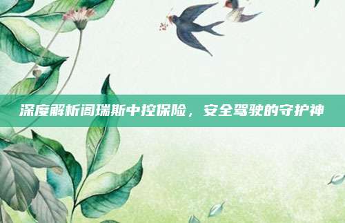 深度解析阁瑞斯中控保险,安全驾驶的守护神