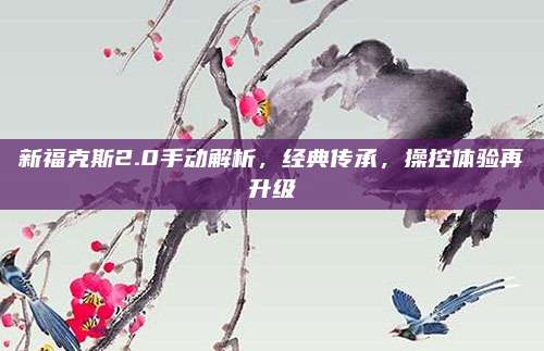 新福克斯2.0手动解析,经典传承,操控体验再升级