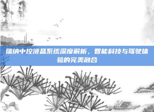 瑞纳中控液晶系统深度解析,智能科技与驾驶体验的完美融合